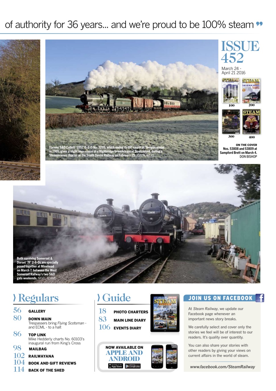 Steam Railway Preview Pages