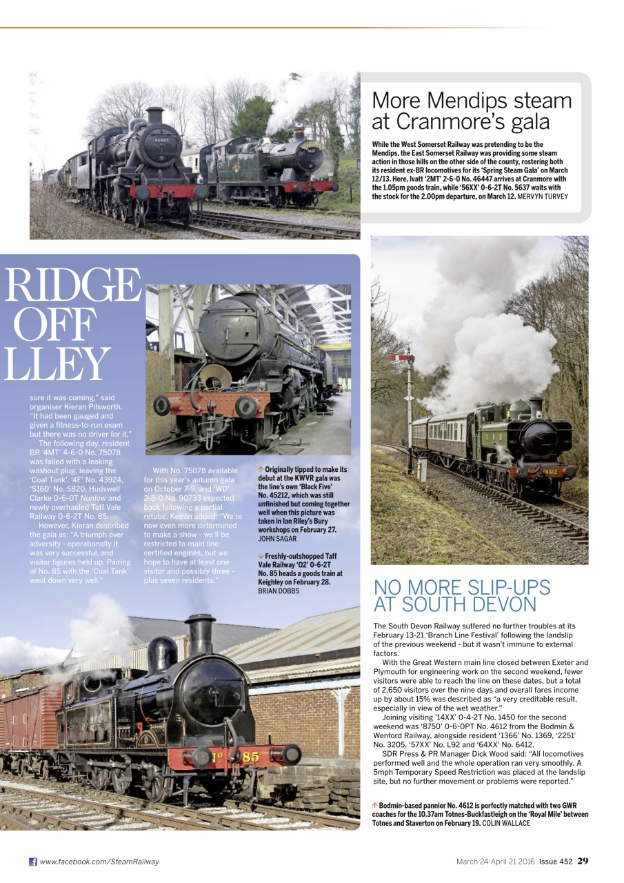 Steam Railway Preview Pages