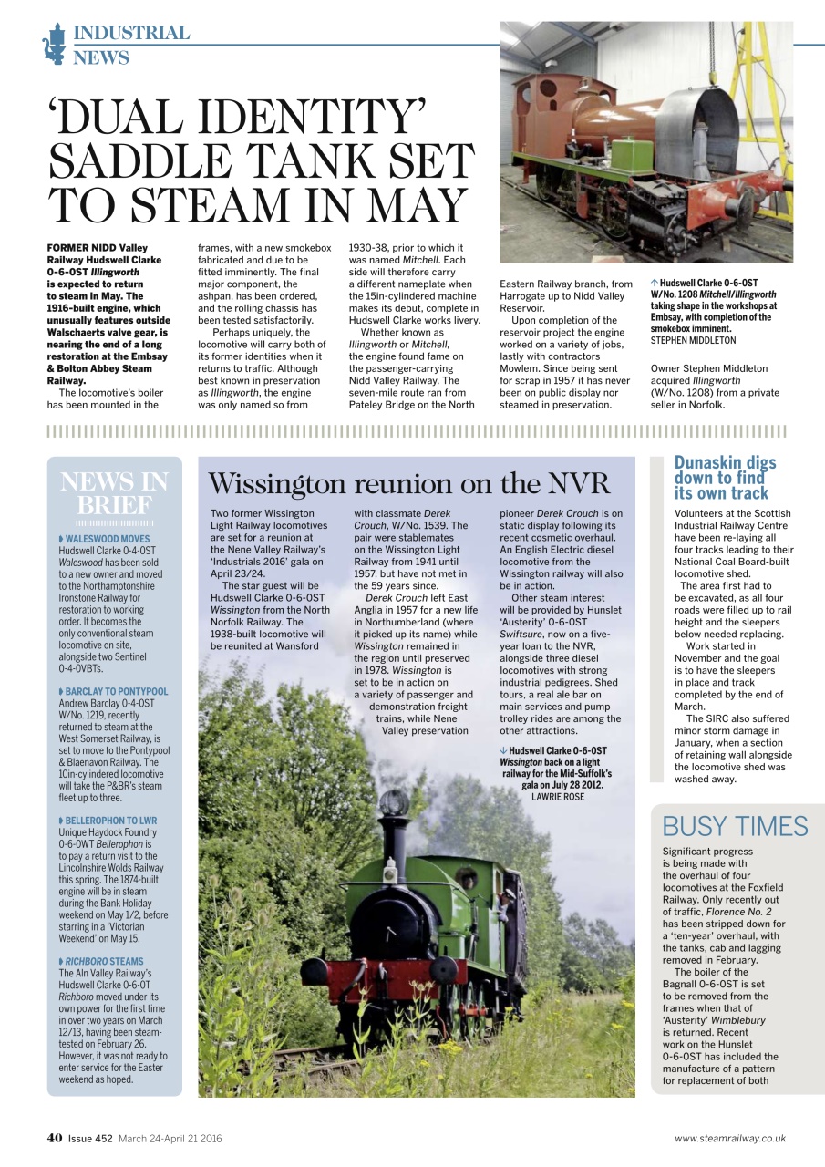 Steam Railway Preview Pages