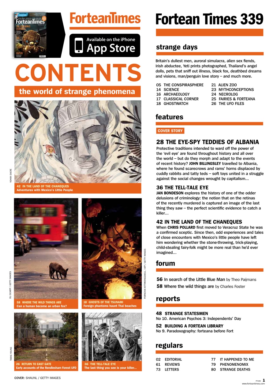Fortean Times Preview Pages