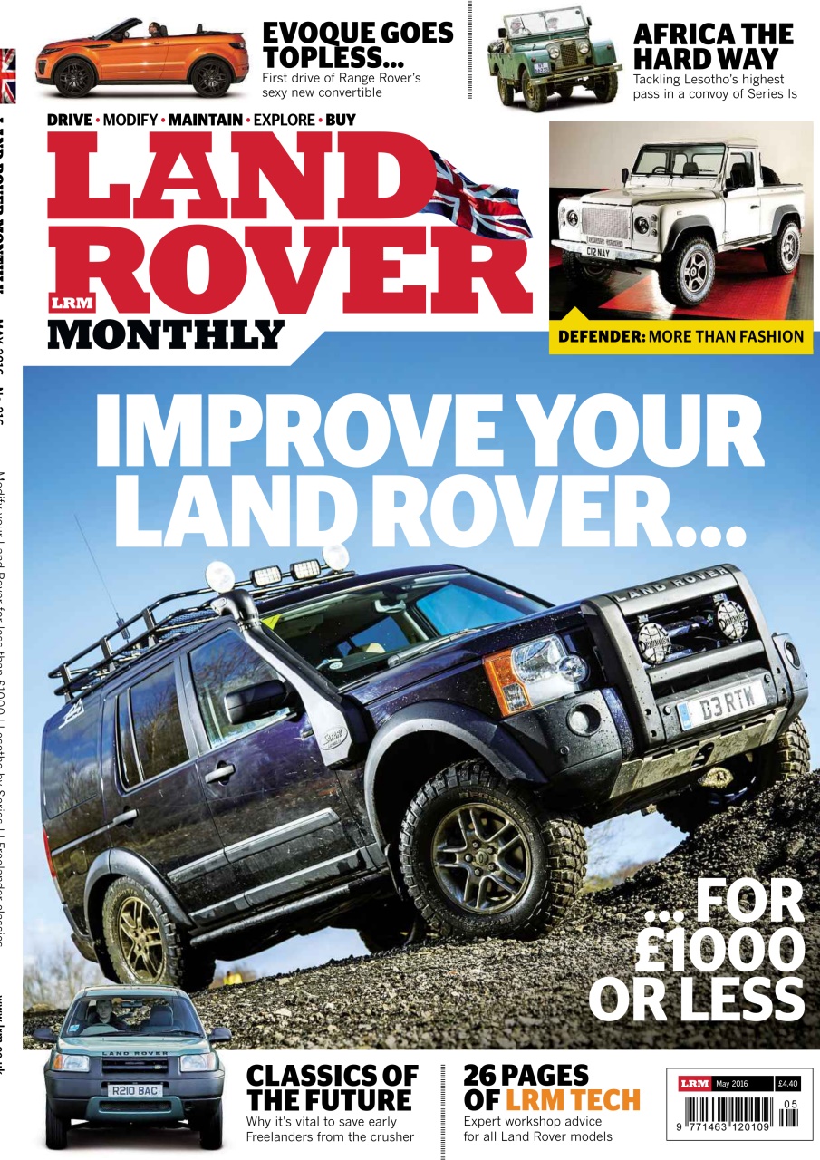 Land Rover Monthly Preview Pages