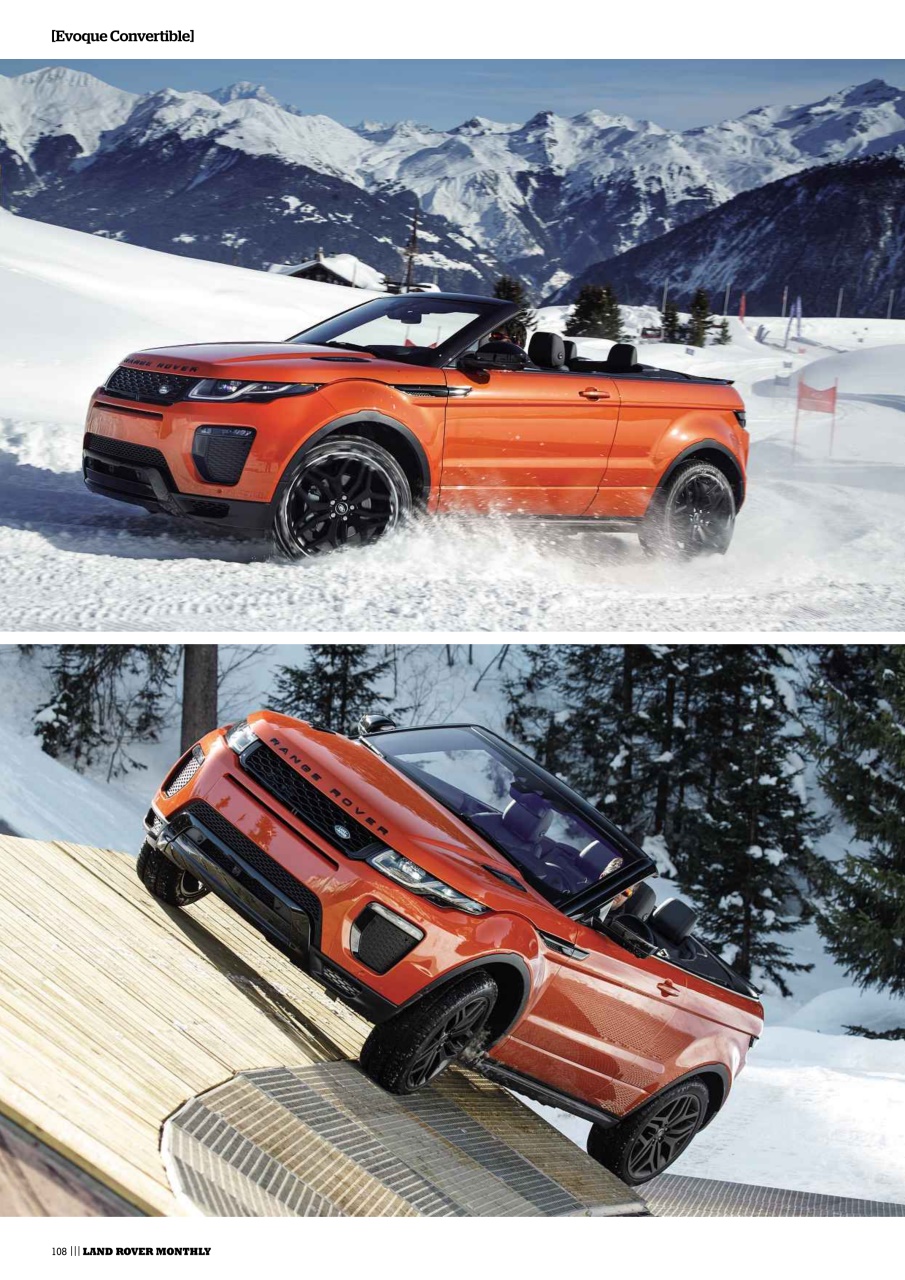 Land Rover Monthly Preview Pages