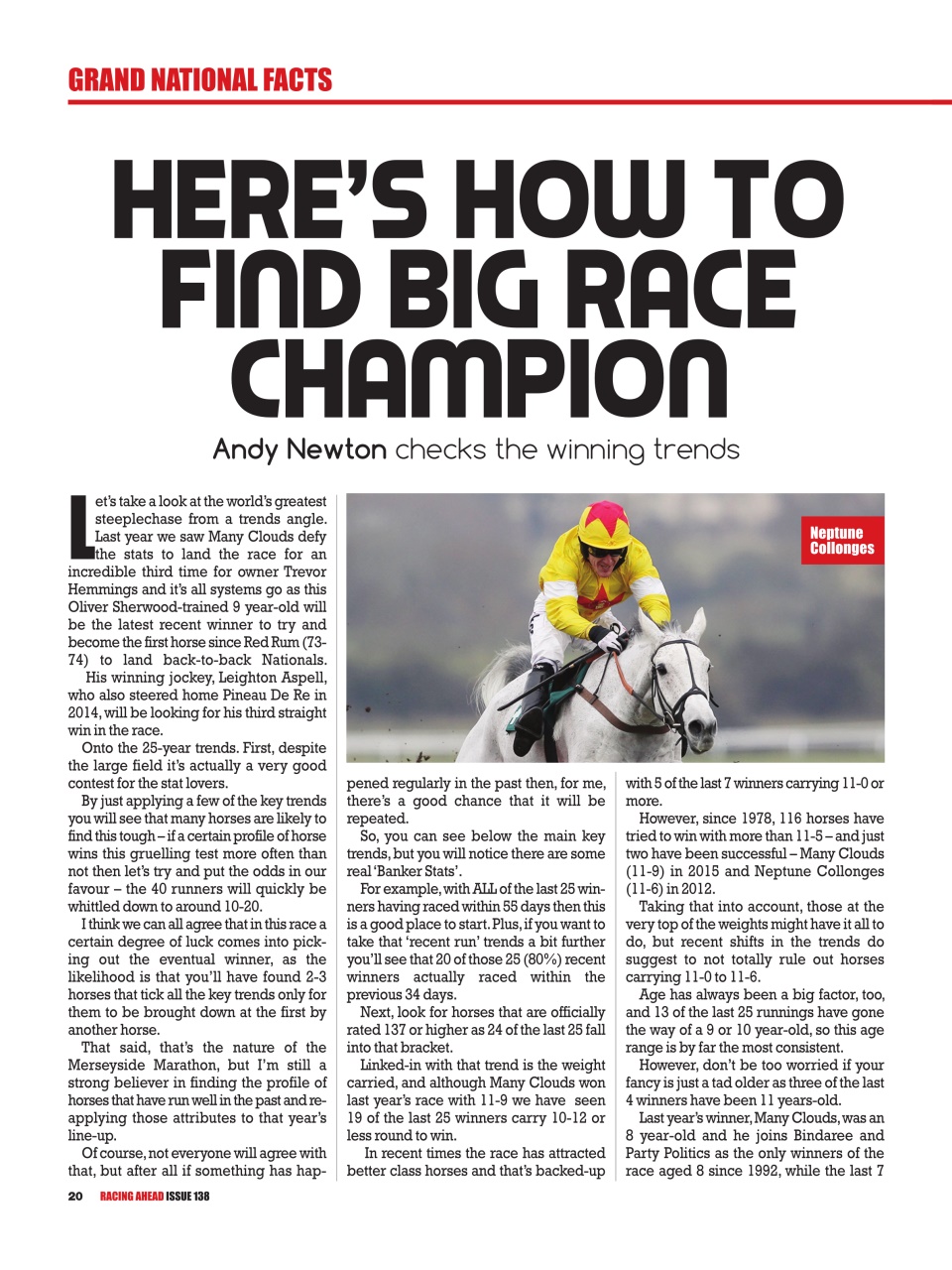 Racing Ahead Preview Pages