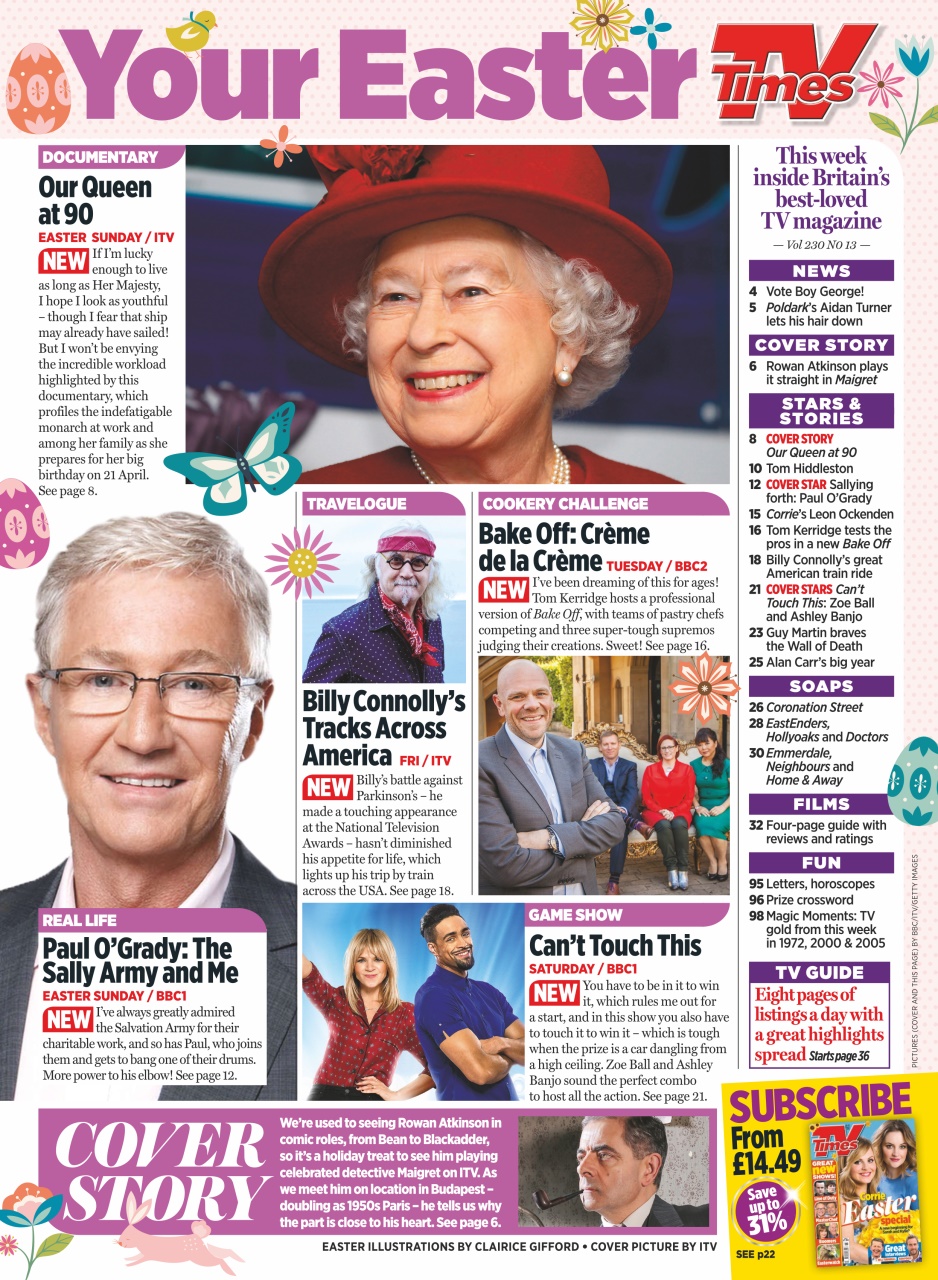 TV Times Preview Pages