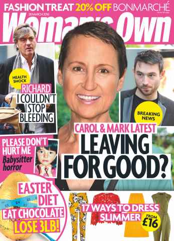 Woman's Own issue 28th March 2016