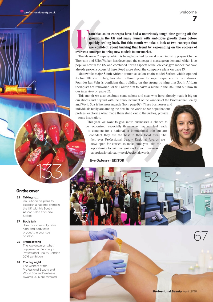 Professional Beauty Preview Pages