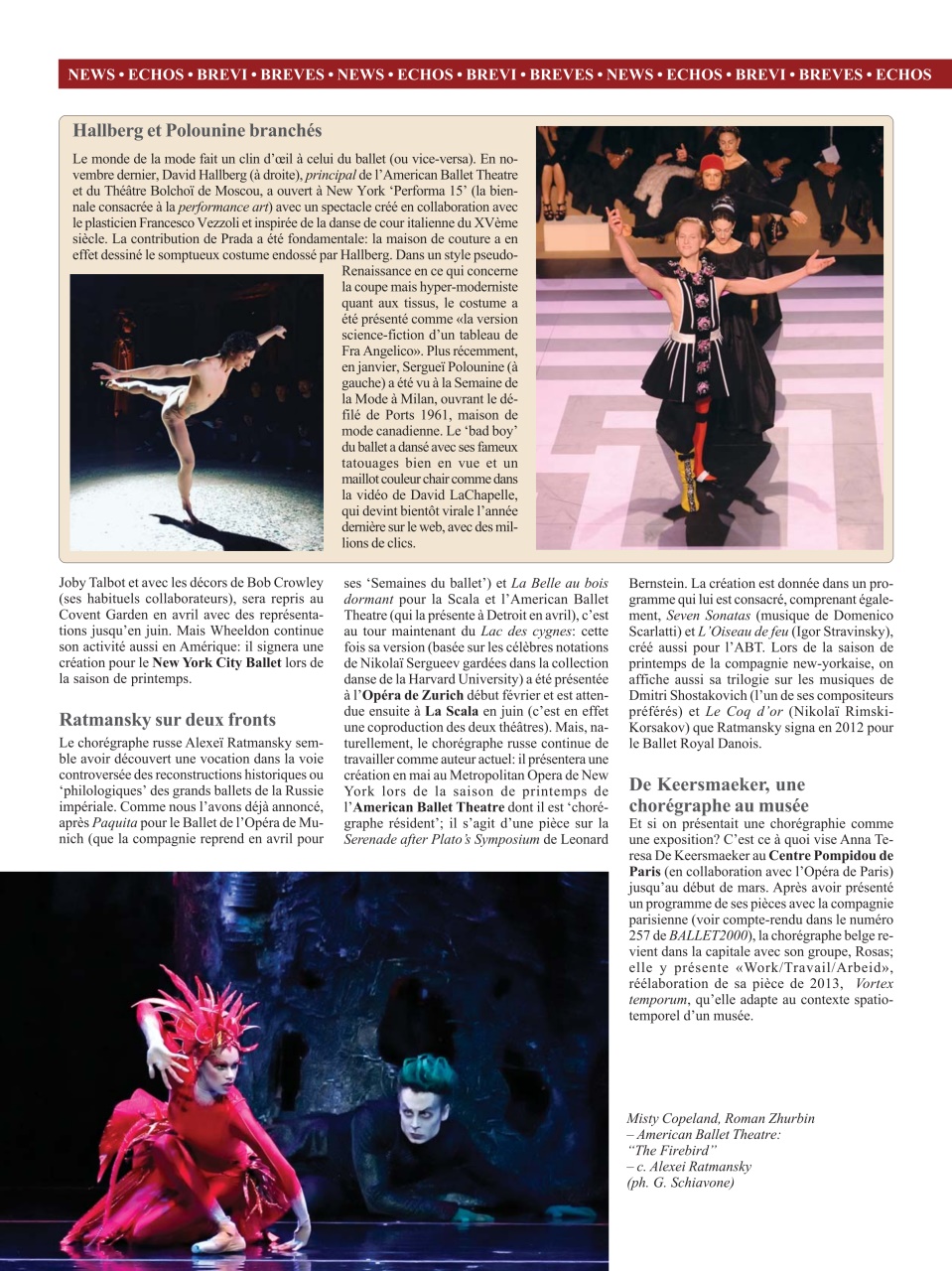 BALLET2000 Édition France Preview Pages