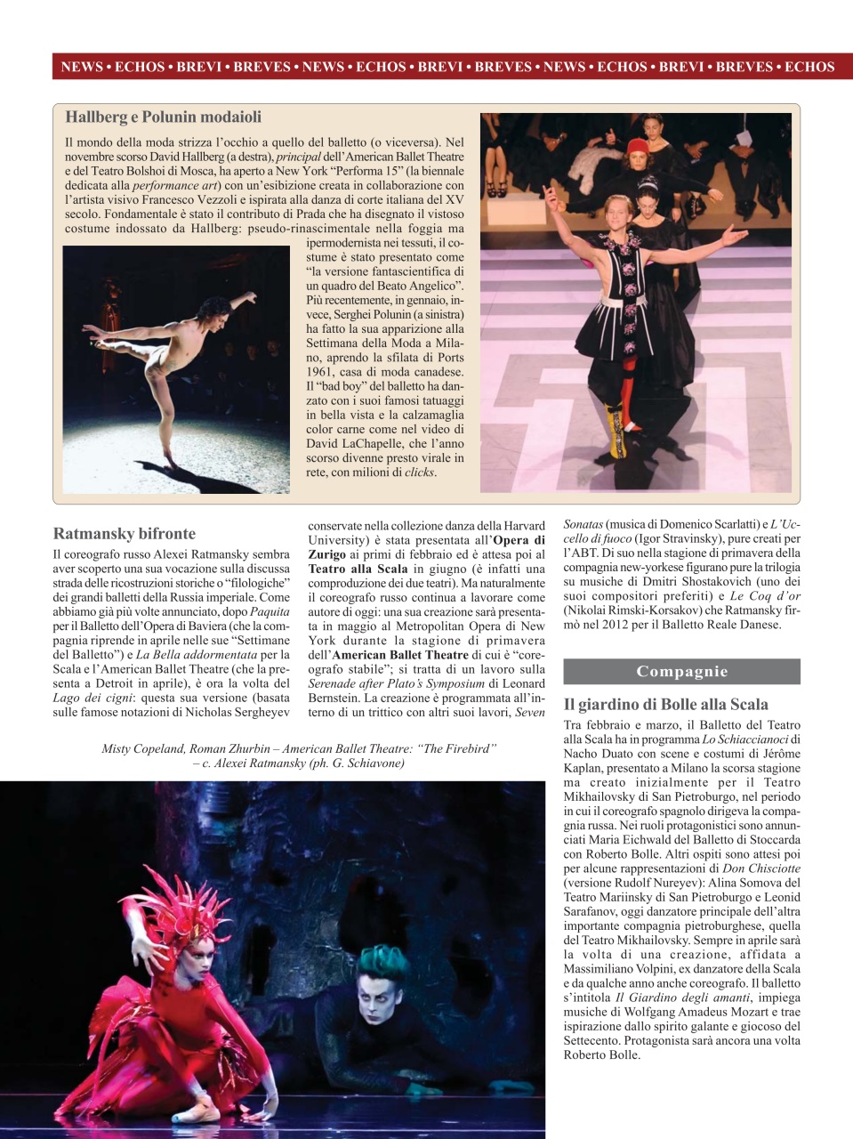 BALLET2000 Edizione Italia Preview Pages