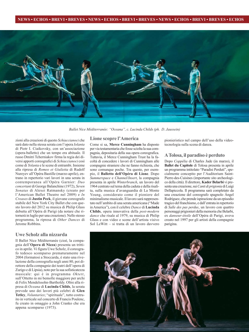 BALLET2000 Edizione Italia Preview Pages