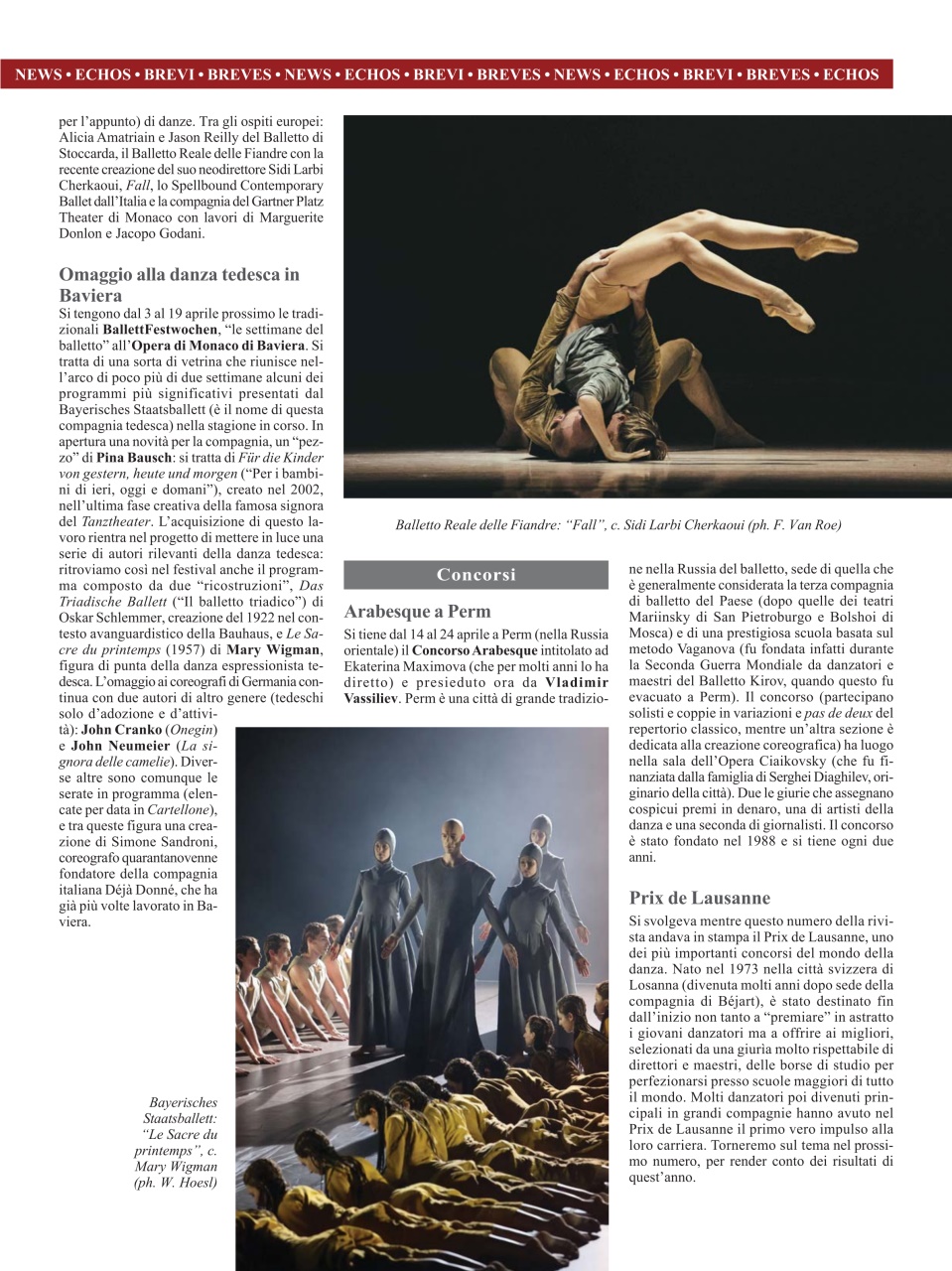BALLET2000 Edizione Italia Preview Pages