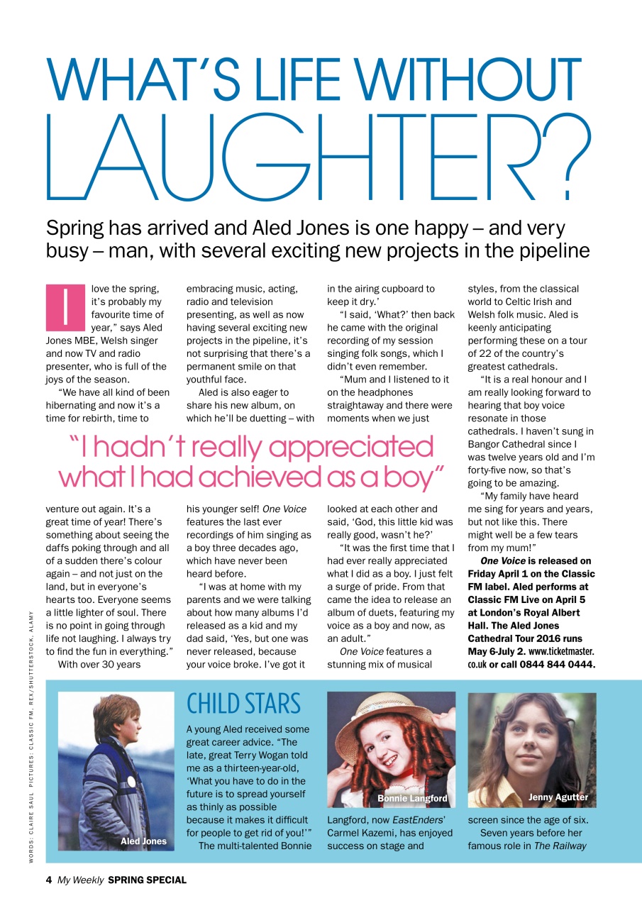 My Weekly Special Preview Pages