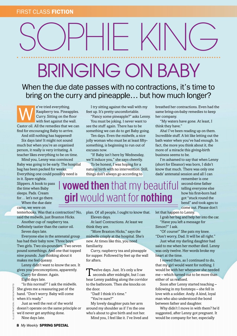 My Weekly Special Preview Pages