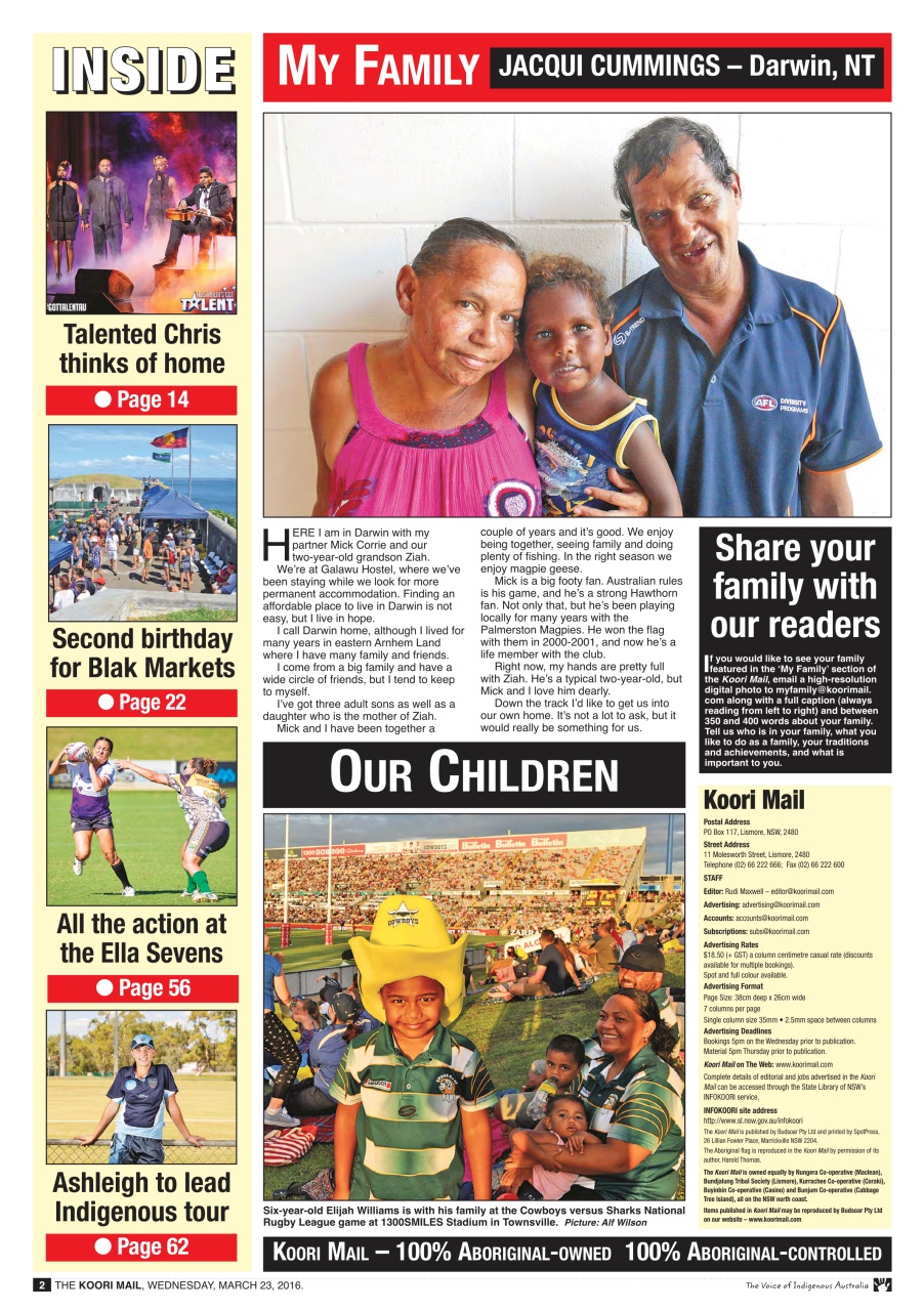 Koori Mail Preview Pages