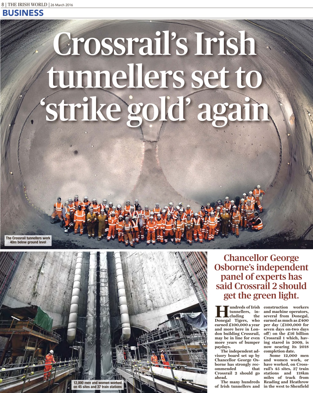 Irish World Preview Pages