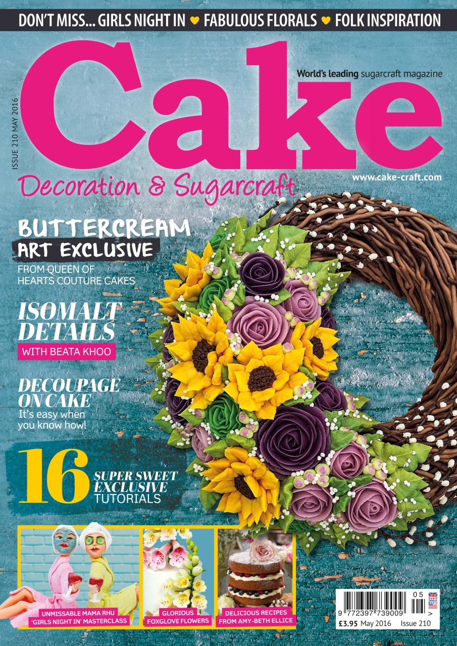 Cake Decoration & Sugarcraft Magazine Preview Pages