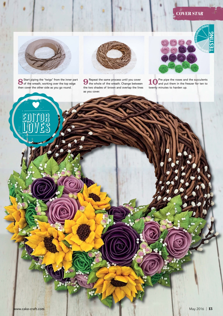 Cake Decoration & Sugarcraft Magazine Preview Pages