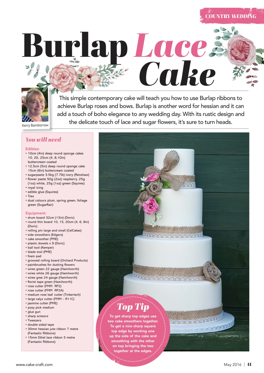 Cake Decoration & Sugarcraft Magazine Preview Pages