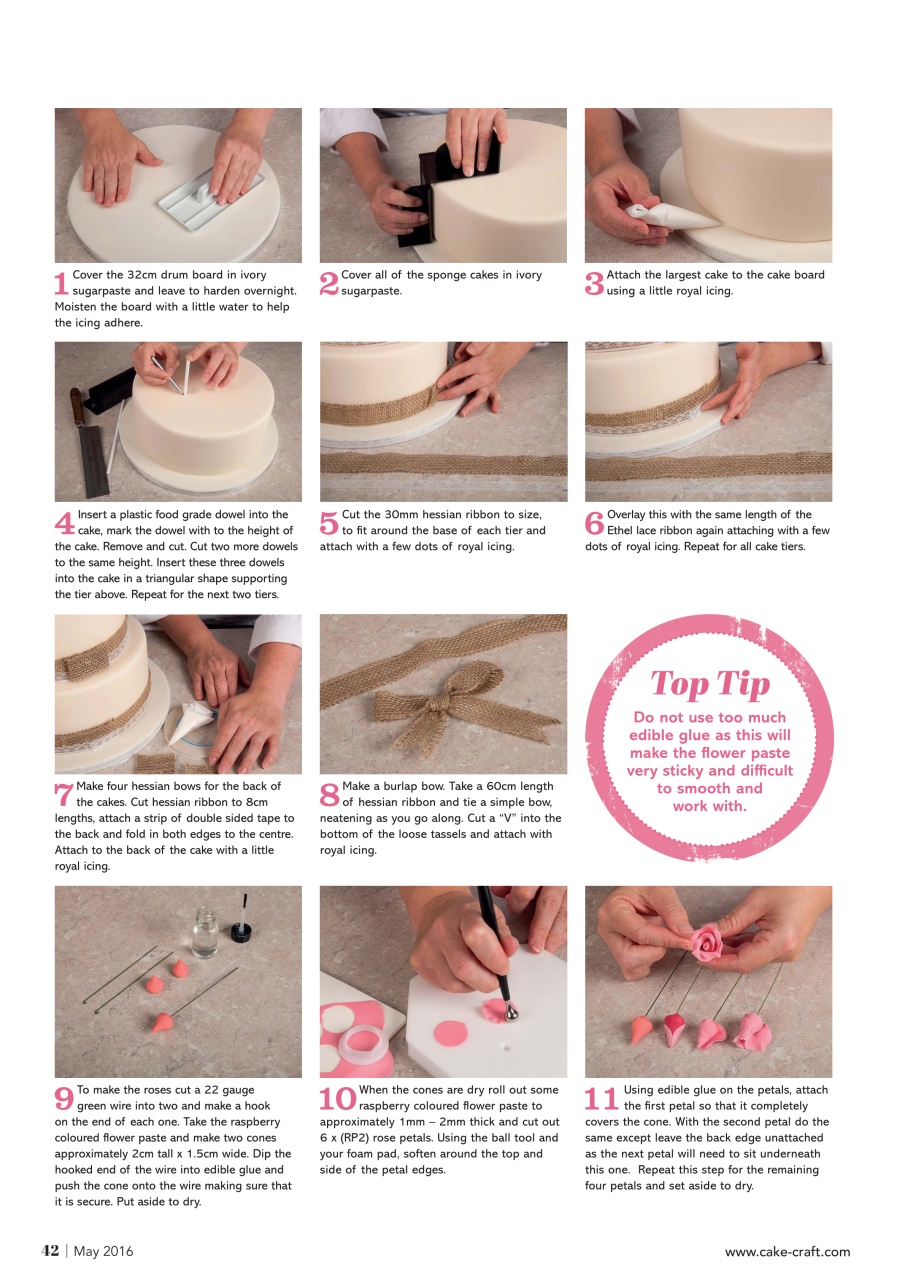 Cake Decoration & Sugarcraft Magazine Preview Pages