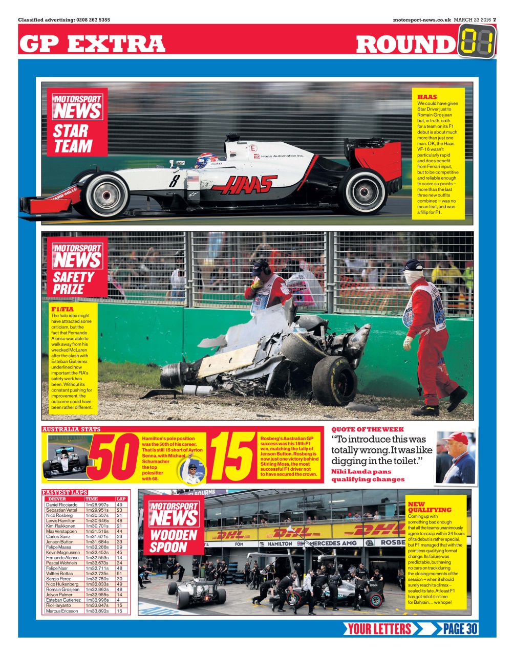Motorsport News Preview Pages
