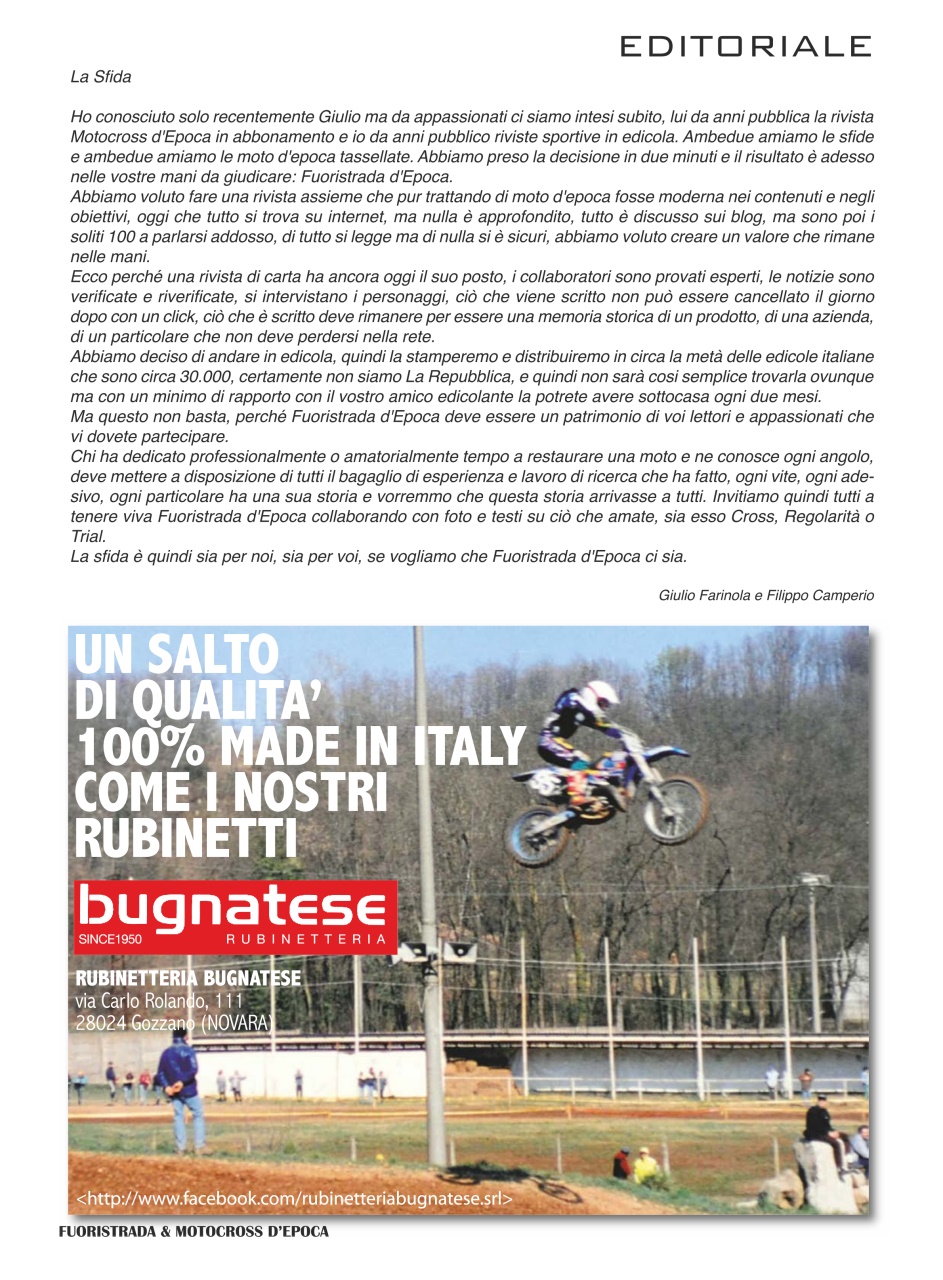 FUORISTRADA & MOTOCROSS D’EPOCA Preview Pages