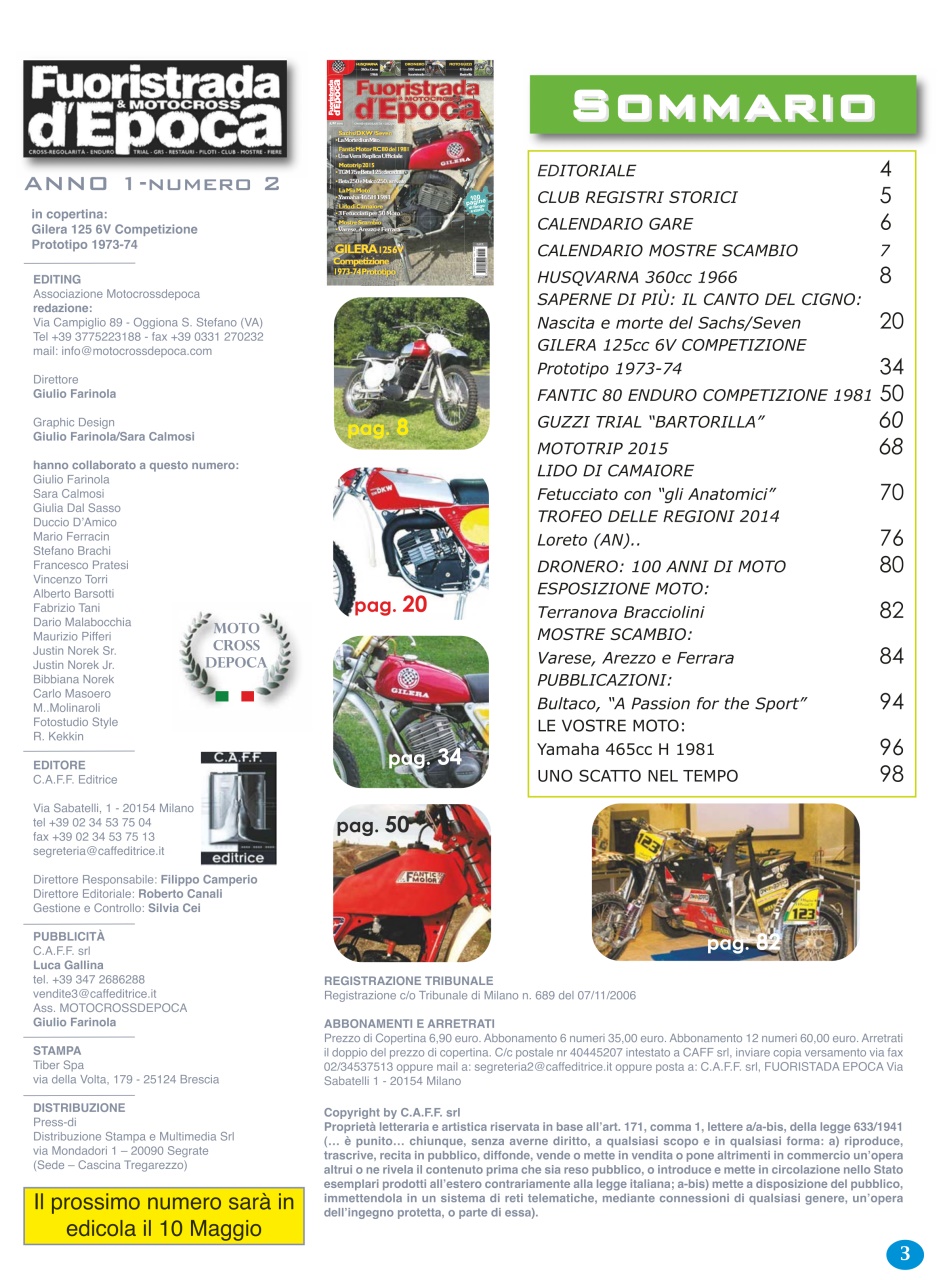 FUORISTRADA & MOTOCROSS D’EPOCA Preview Pages