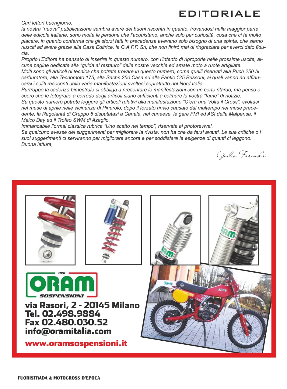 FUORISTRADA & MOTOCROSS D’EPOCA Preview Pages