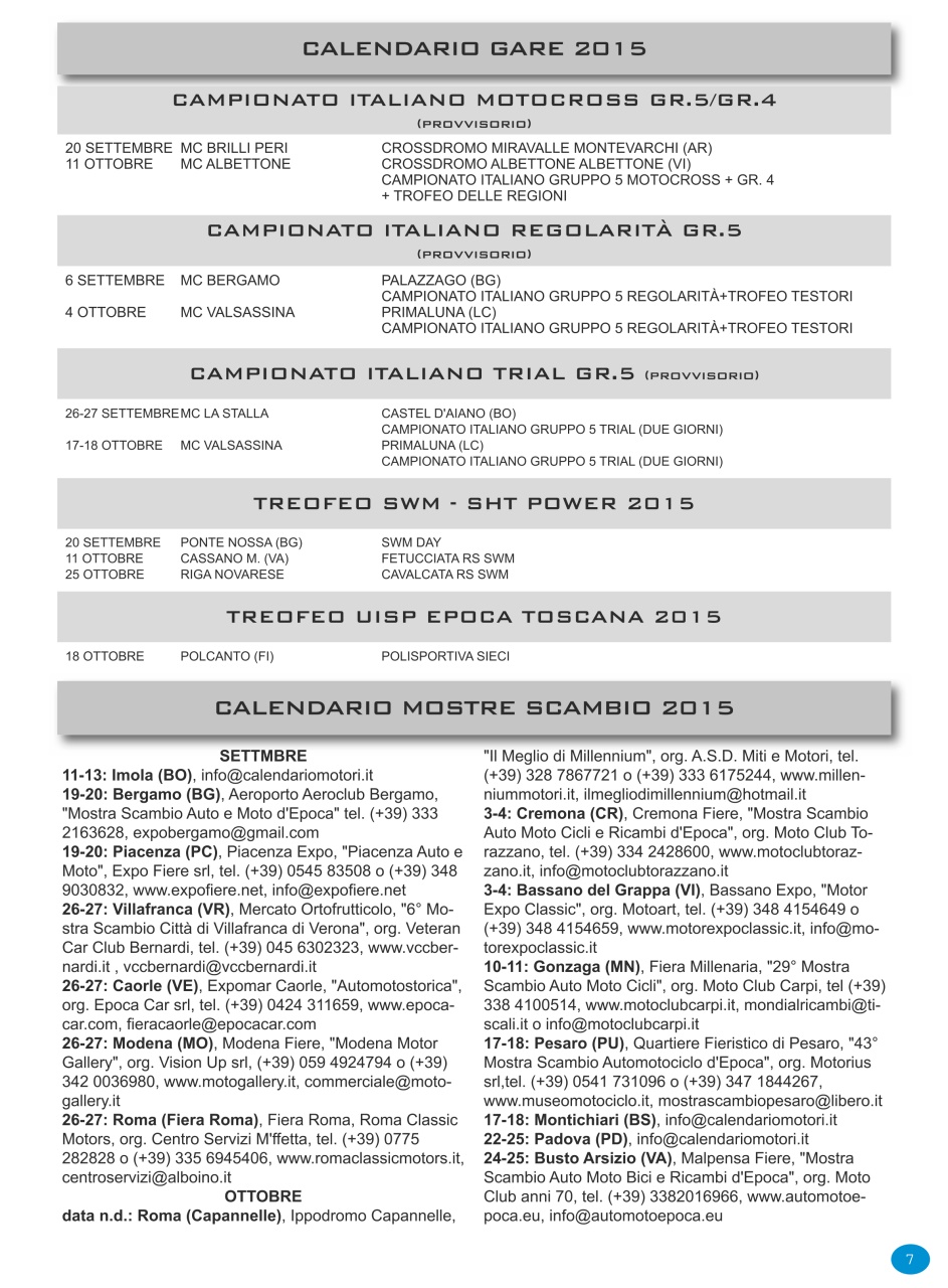 FUORISTRADA & MOTOCROSS D’EPOCA Preview Pages