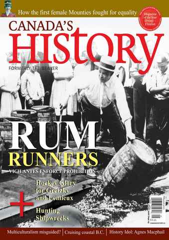 Canada's History issue August - September 2011