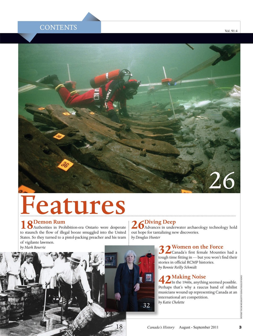 Canada's History Preview Pages