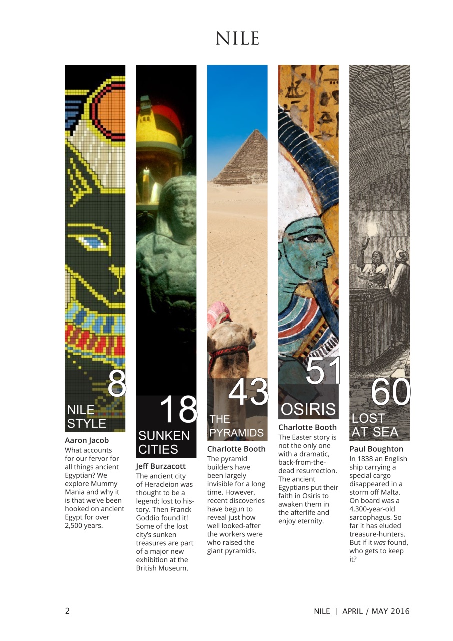 Nile Magazine Preview Pages