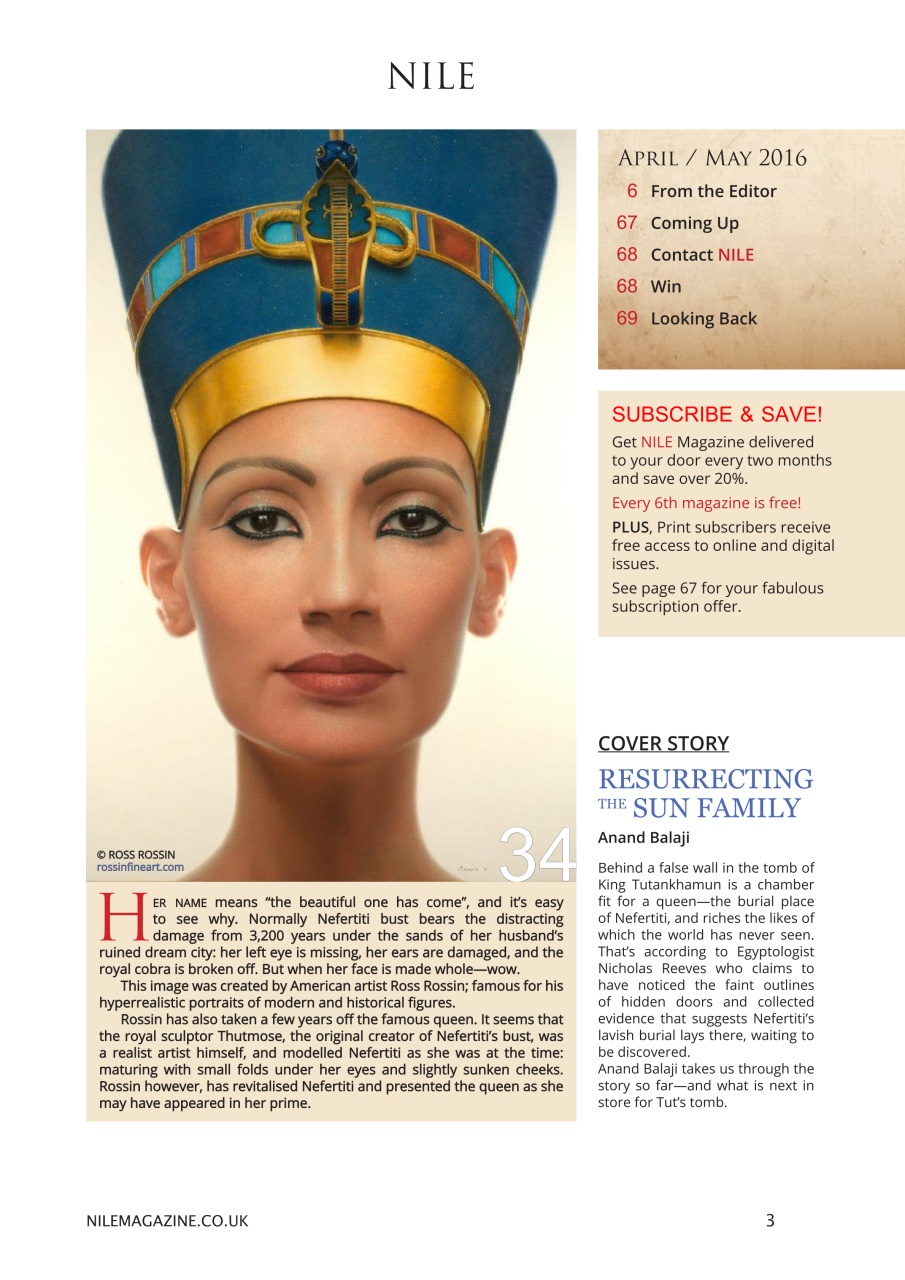 Nile Magazine Preview Pages