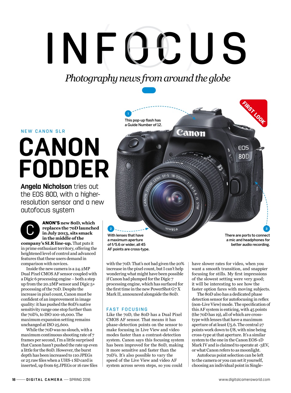 Digital Camera Magazine Preview Pages