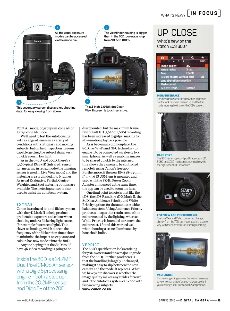 Digital Camera Magazine Preview Pages