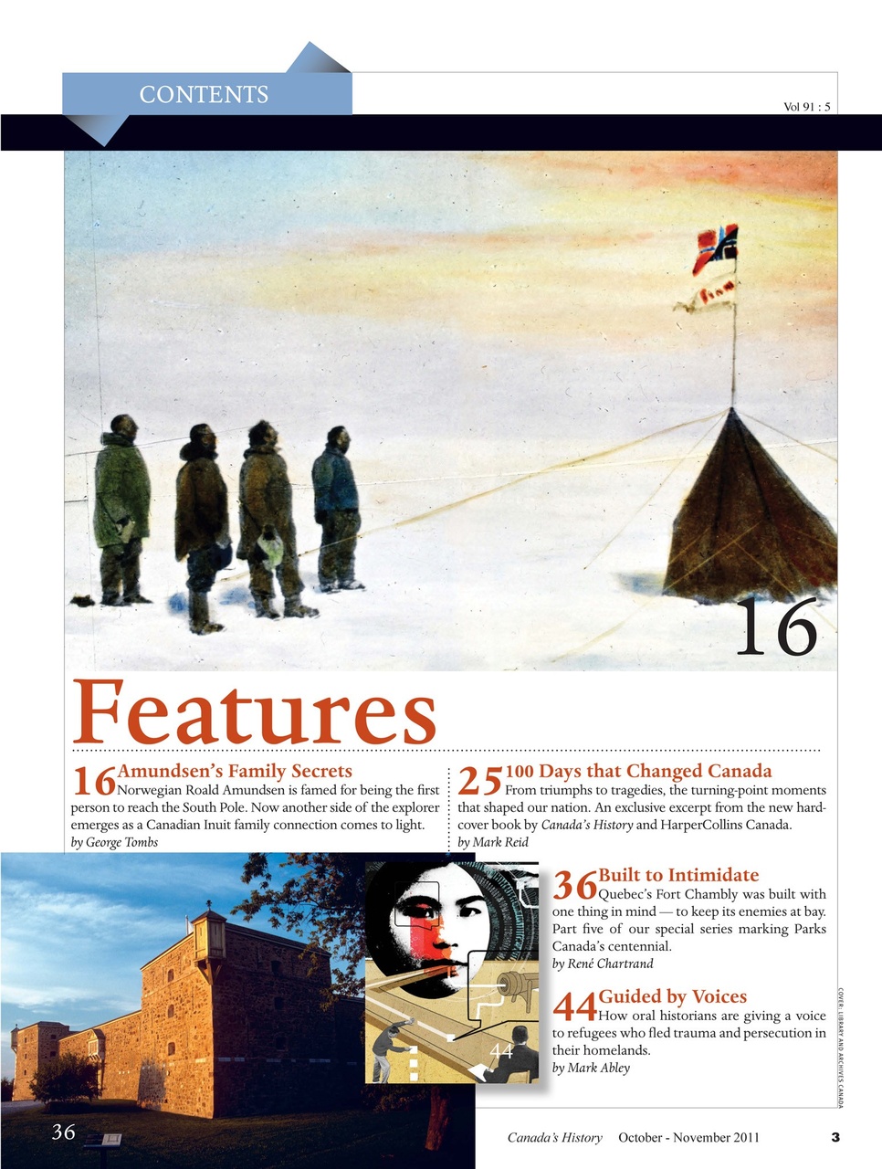 Canada's History Preview Pages