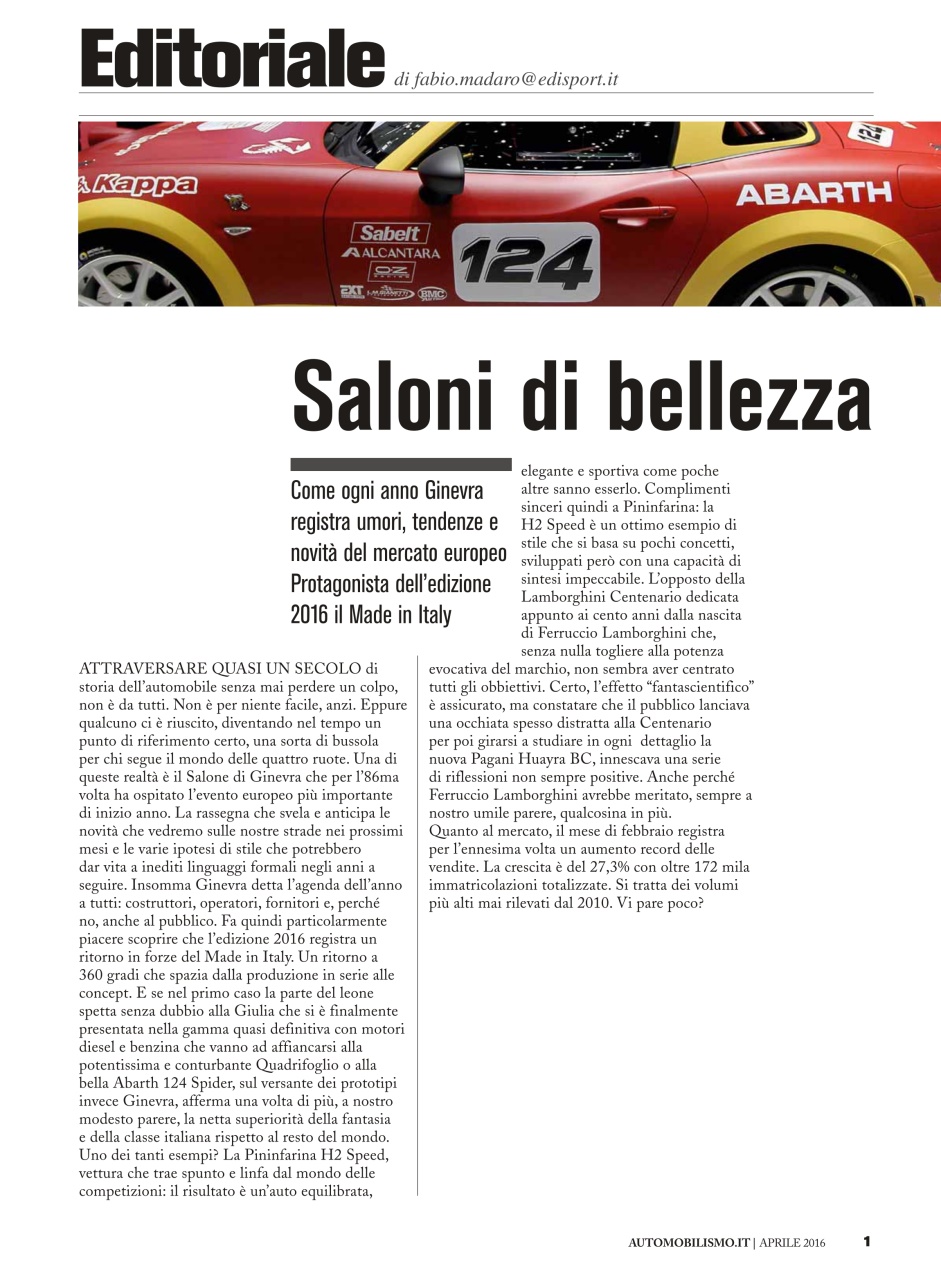 Automobilismo Preview Pages