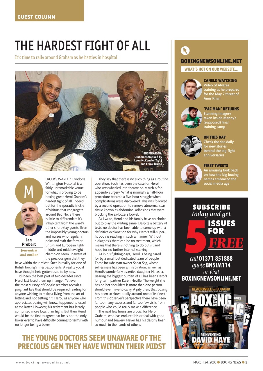 Boxing News Preview Pages