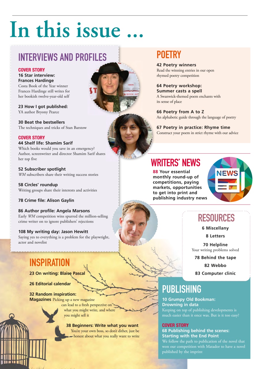 Writing Magazine Preview Pages