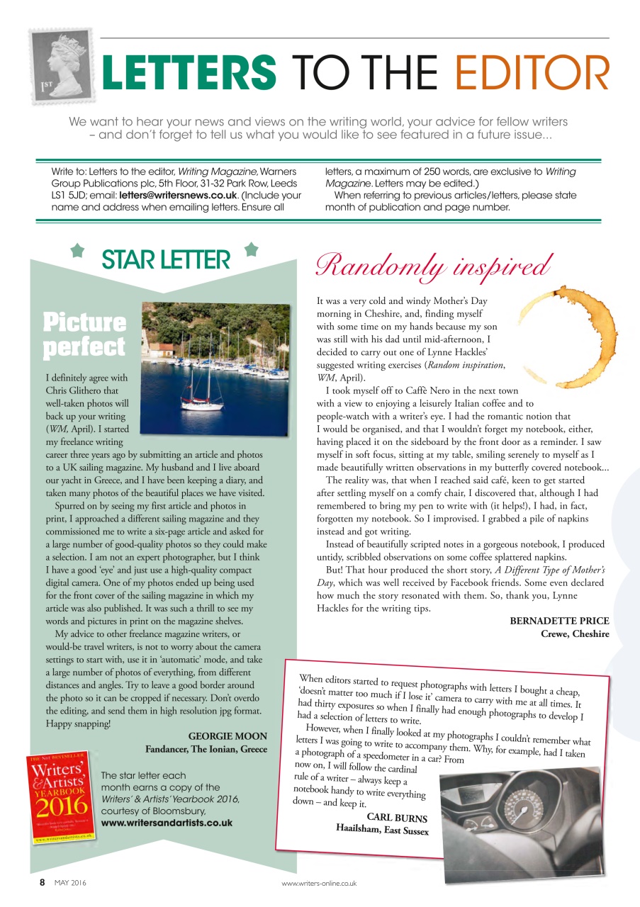 Writing Magazine Preview Pages