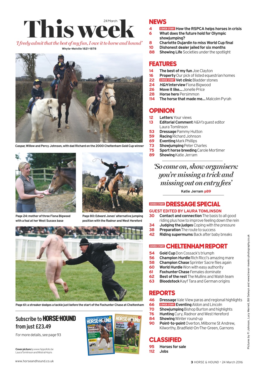 Horse & Hound Preview Pages
