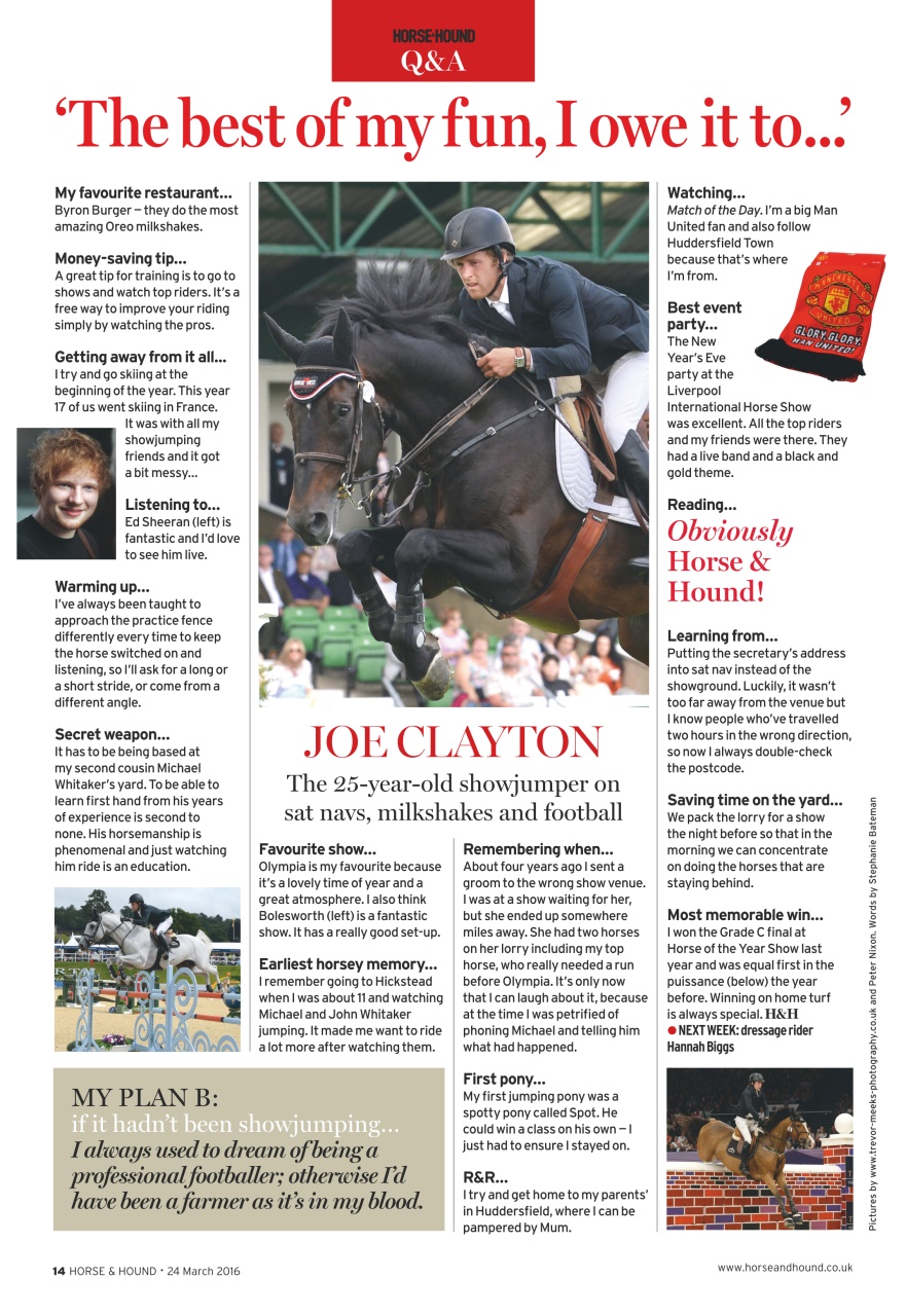 Horse & Hound Preview Pages