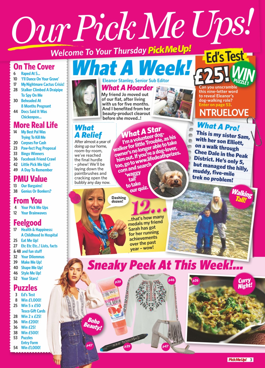 Pick Me Up Preview Pages