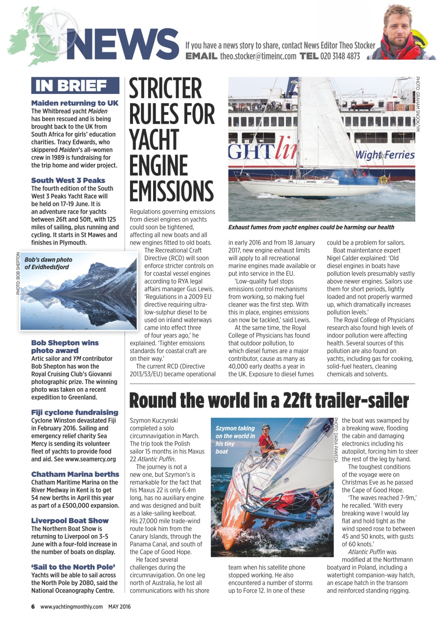 Yachting Monthly Preview Pages