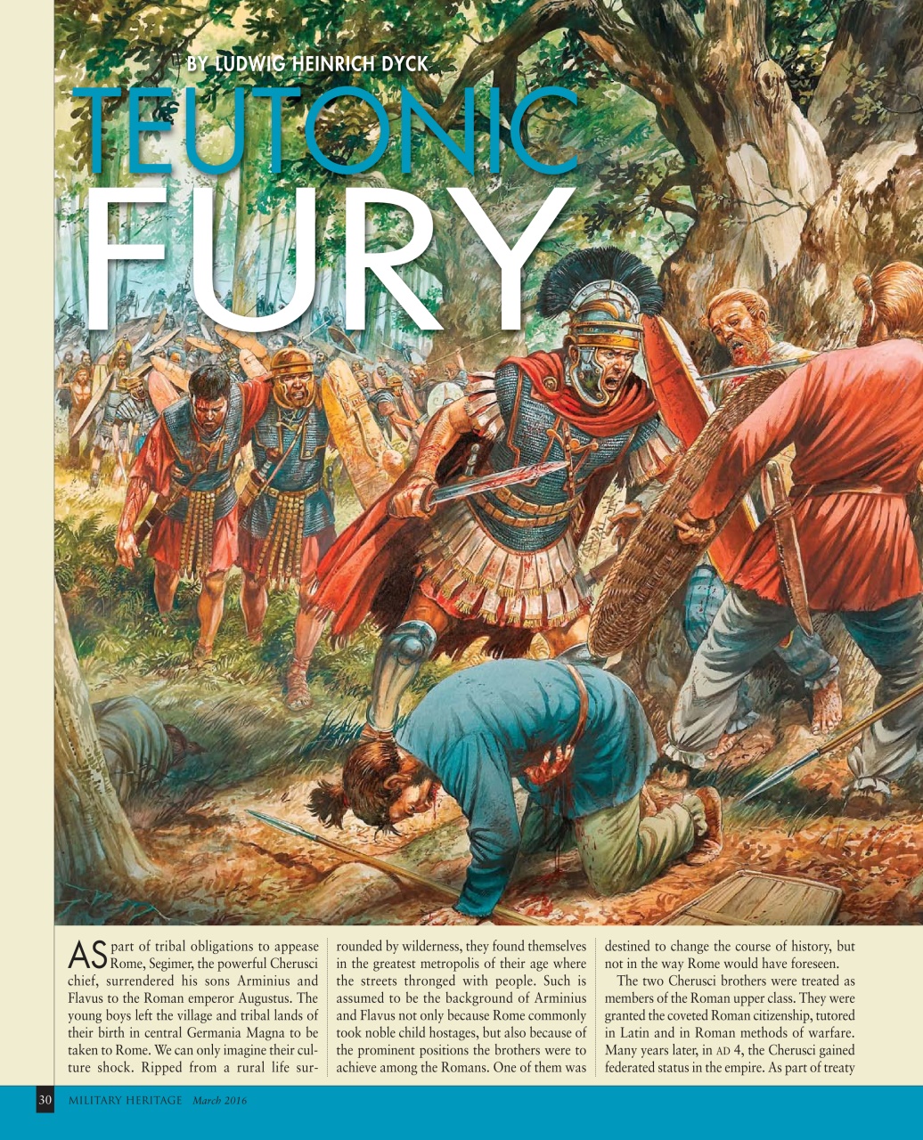 Military Heritage Preview Pages