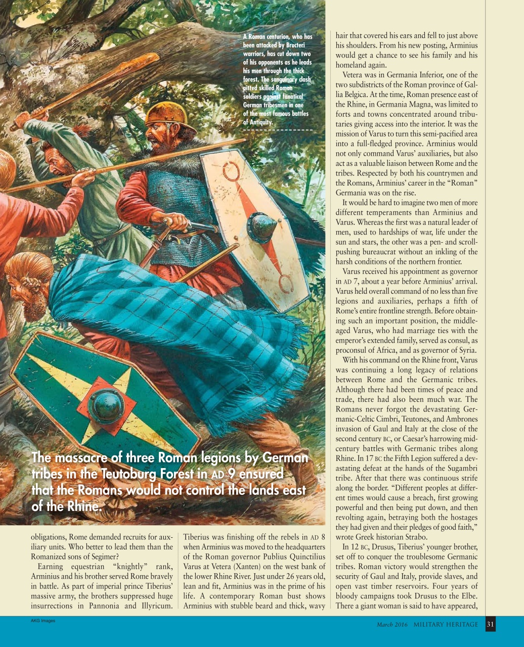 Military Heritage Preview Pages