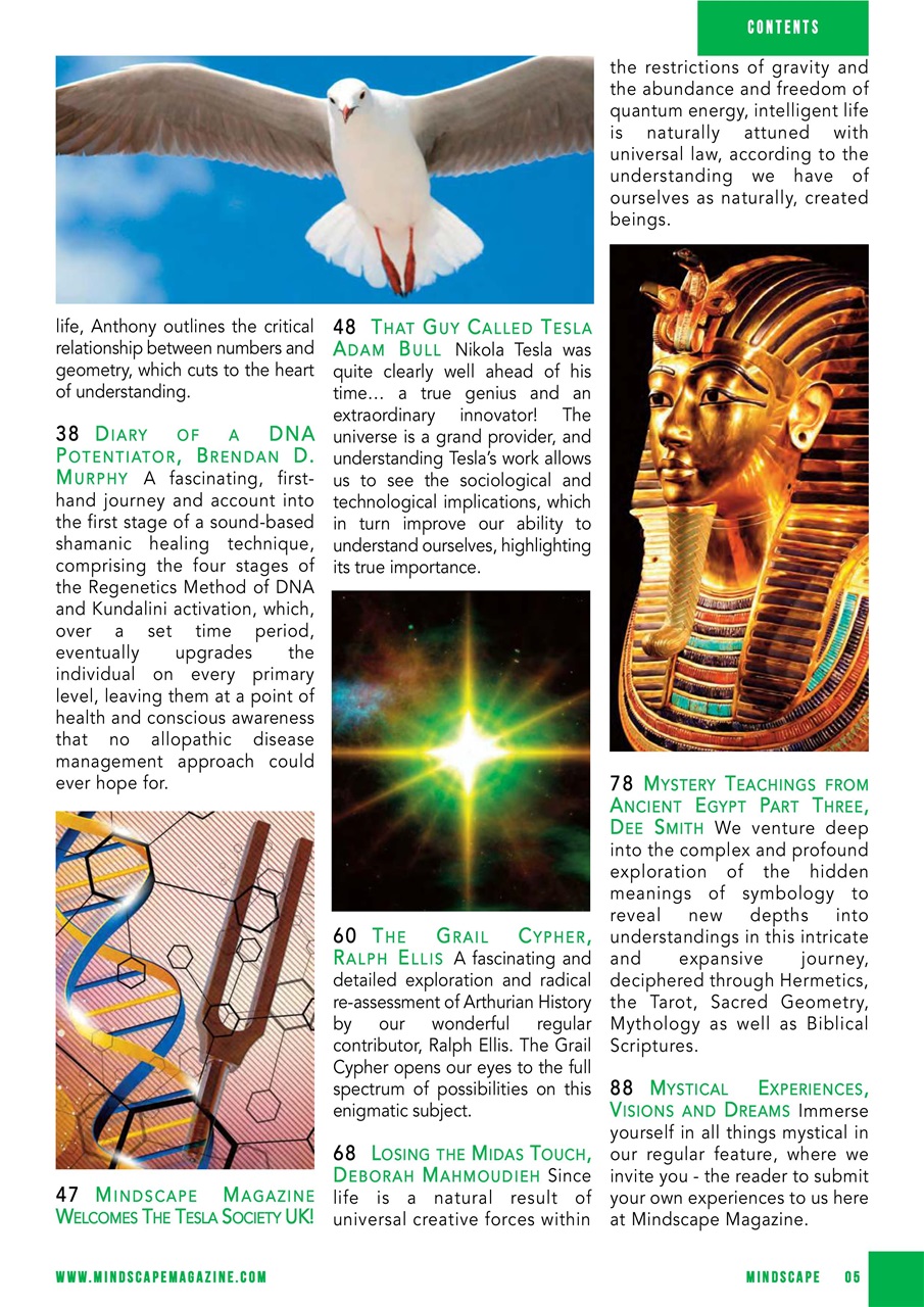 Mindscape Magazine Preview Pages