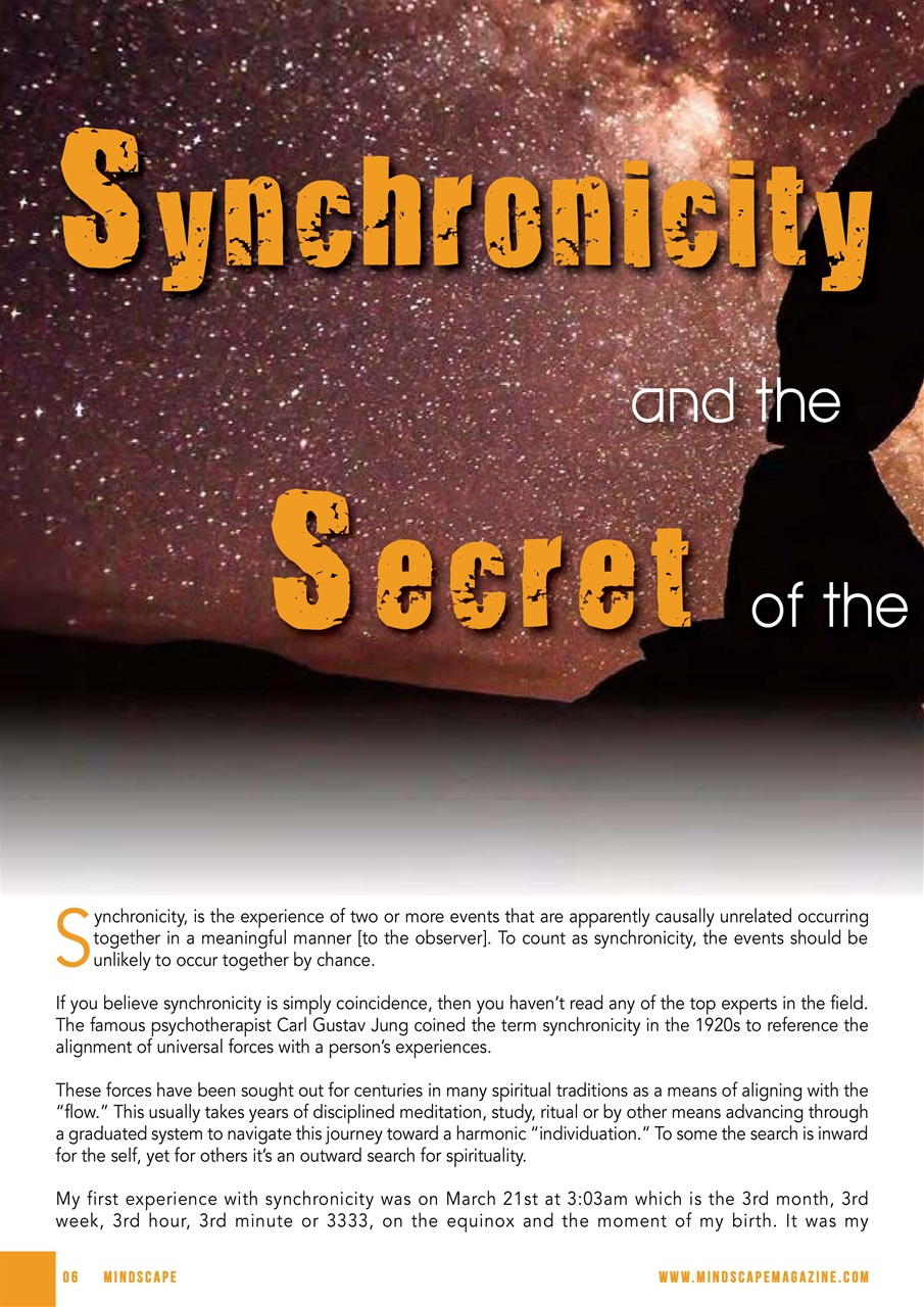 Mindscape Magazine Preview Pages