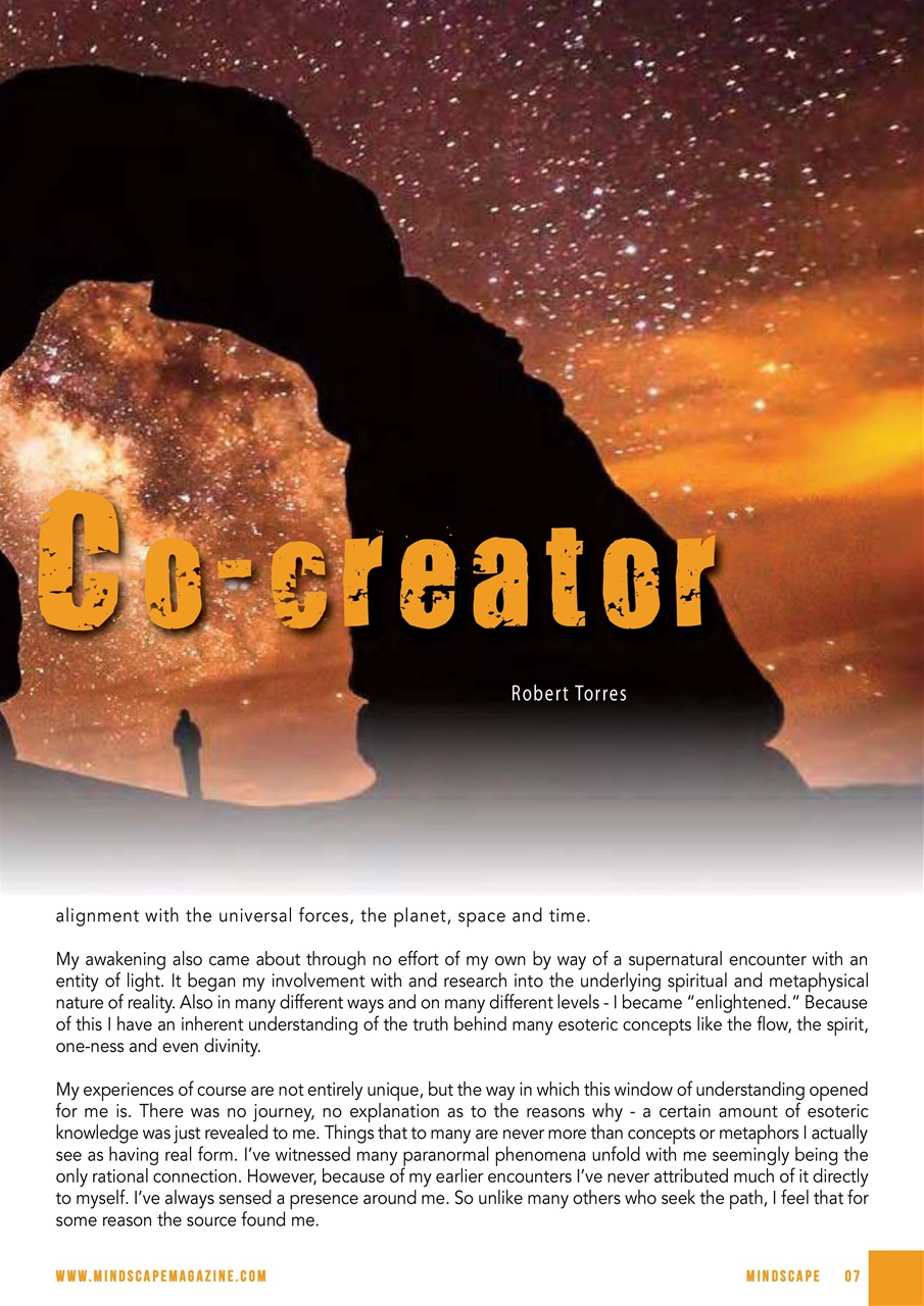 Mindscape Magazine Preview Pages