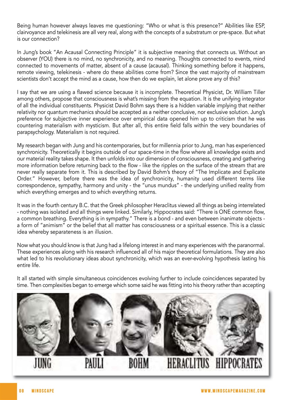 Mindscape Magazine Preview Pages