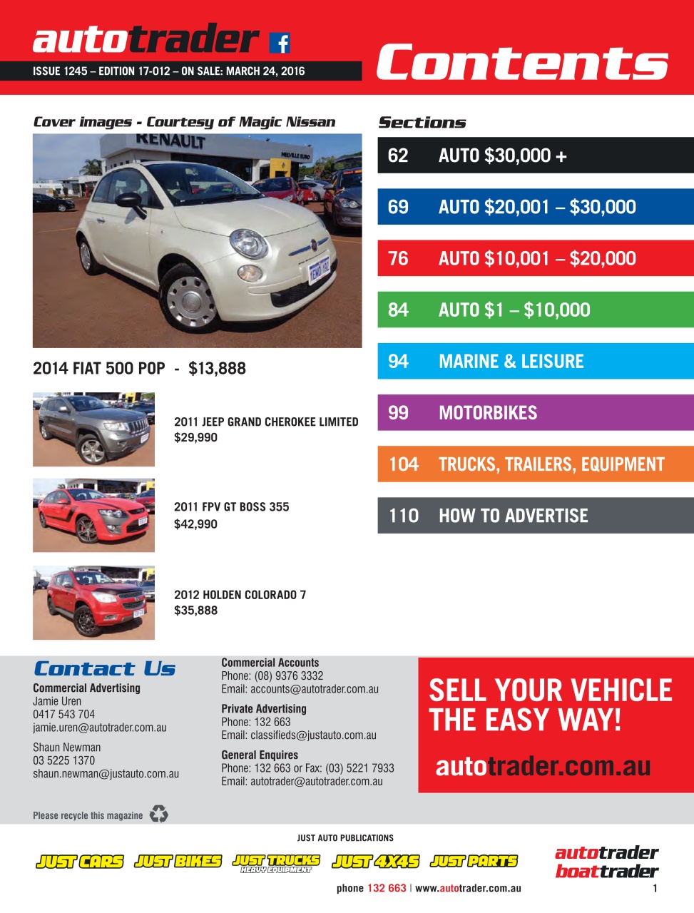 AutoTrader Preview Pages
