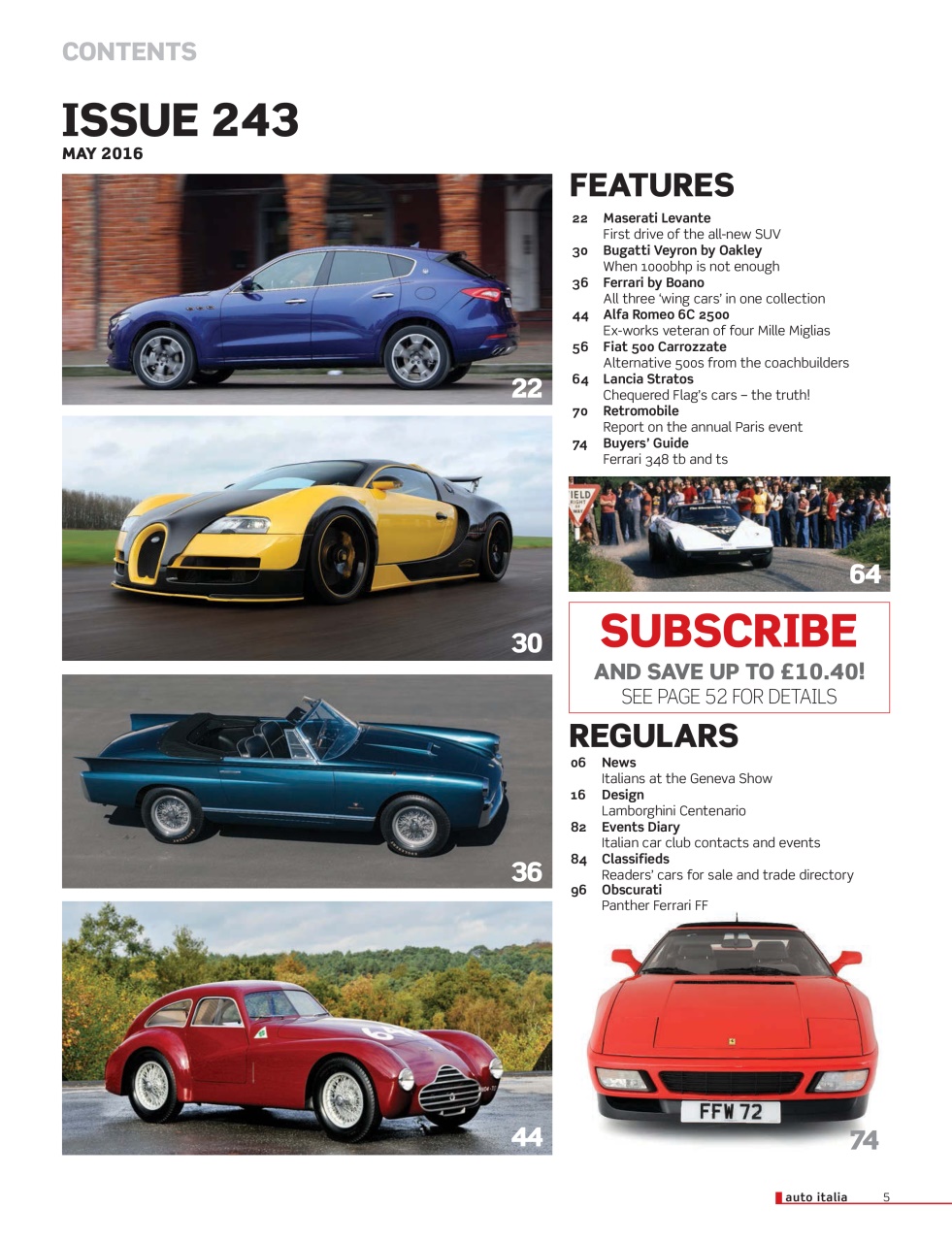 AutoItalia Magazine Preview Pages